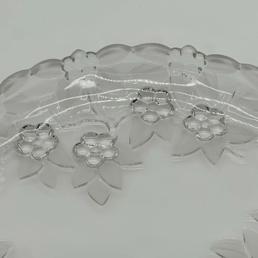 Mikasa Garden‎ Club Glass Platter 12